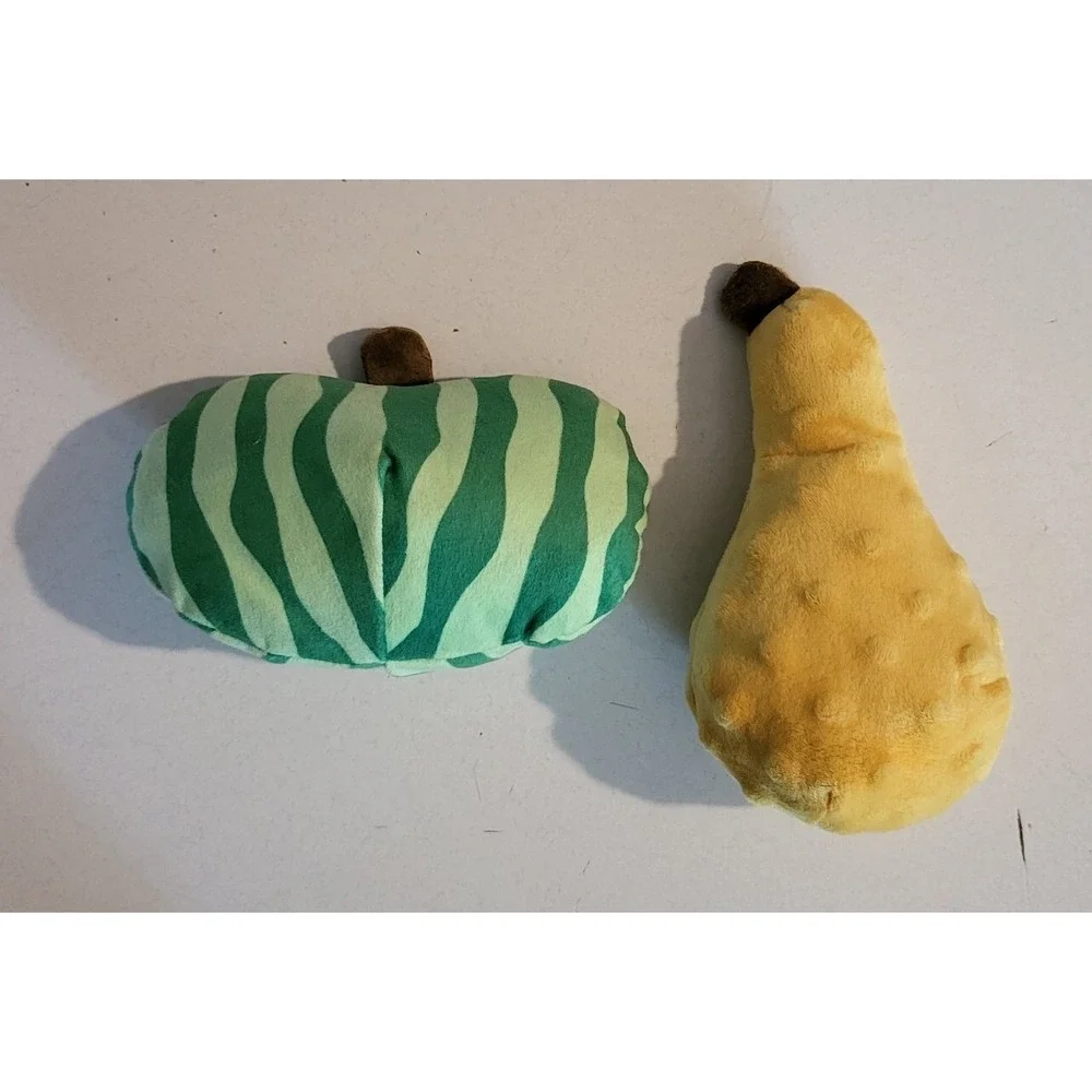 Bark Box Outta Your Gourd 3 Piece Dog Toy Squash Melon Cornucopia Fall